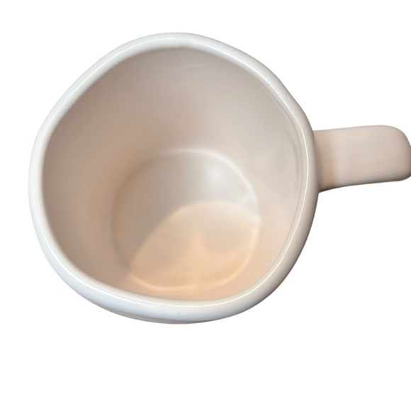 🚨 SALE - Rae Dunn “PEACE” cream coffee mug, Collectible Rustic Fun - Picture 5 of 7